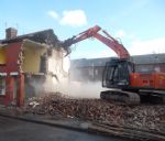 Demolition of Top Streets, Higher Broughton, Salford